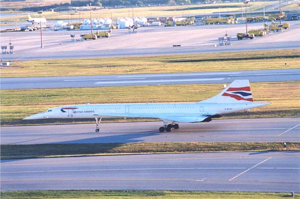 Concorde taxis south